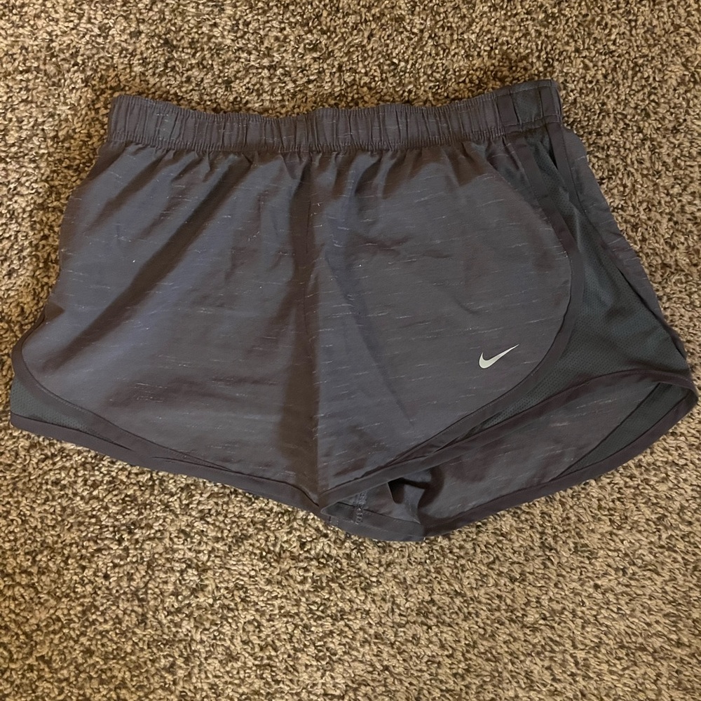 Nike Women's Purple/Grey Running Shorts